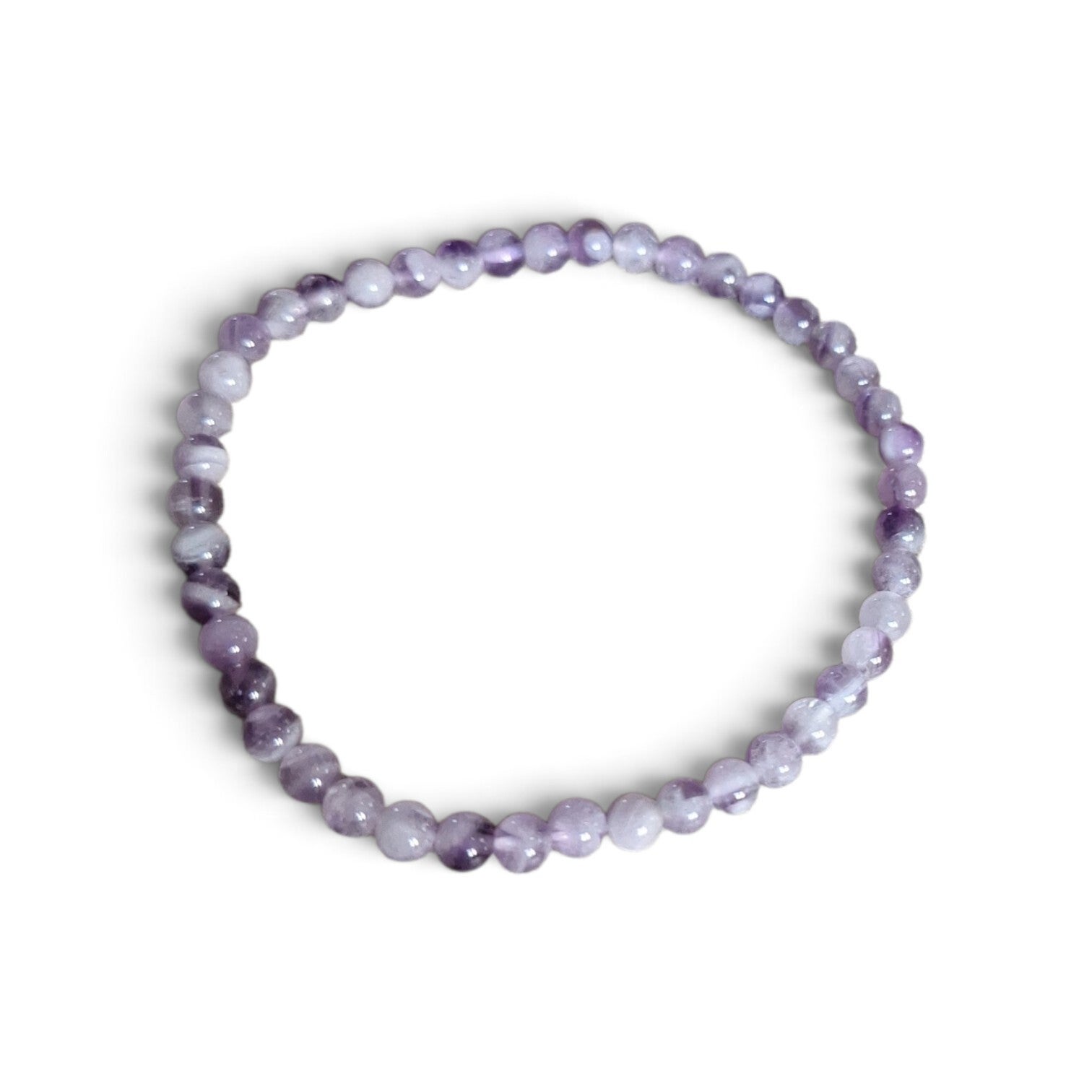 Amethist kralenarmband 4mm