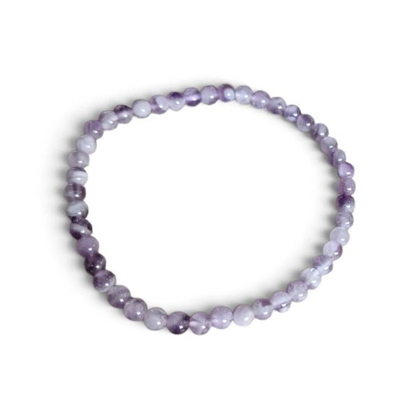 Amethist kralenarmband 4mm