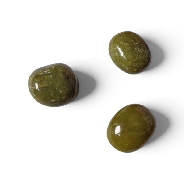 Jade Olijf knuffelsteen (mt3)