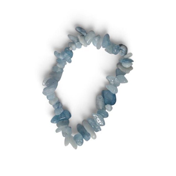 Aquamarijn splitarmband