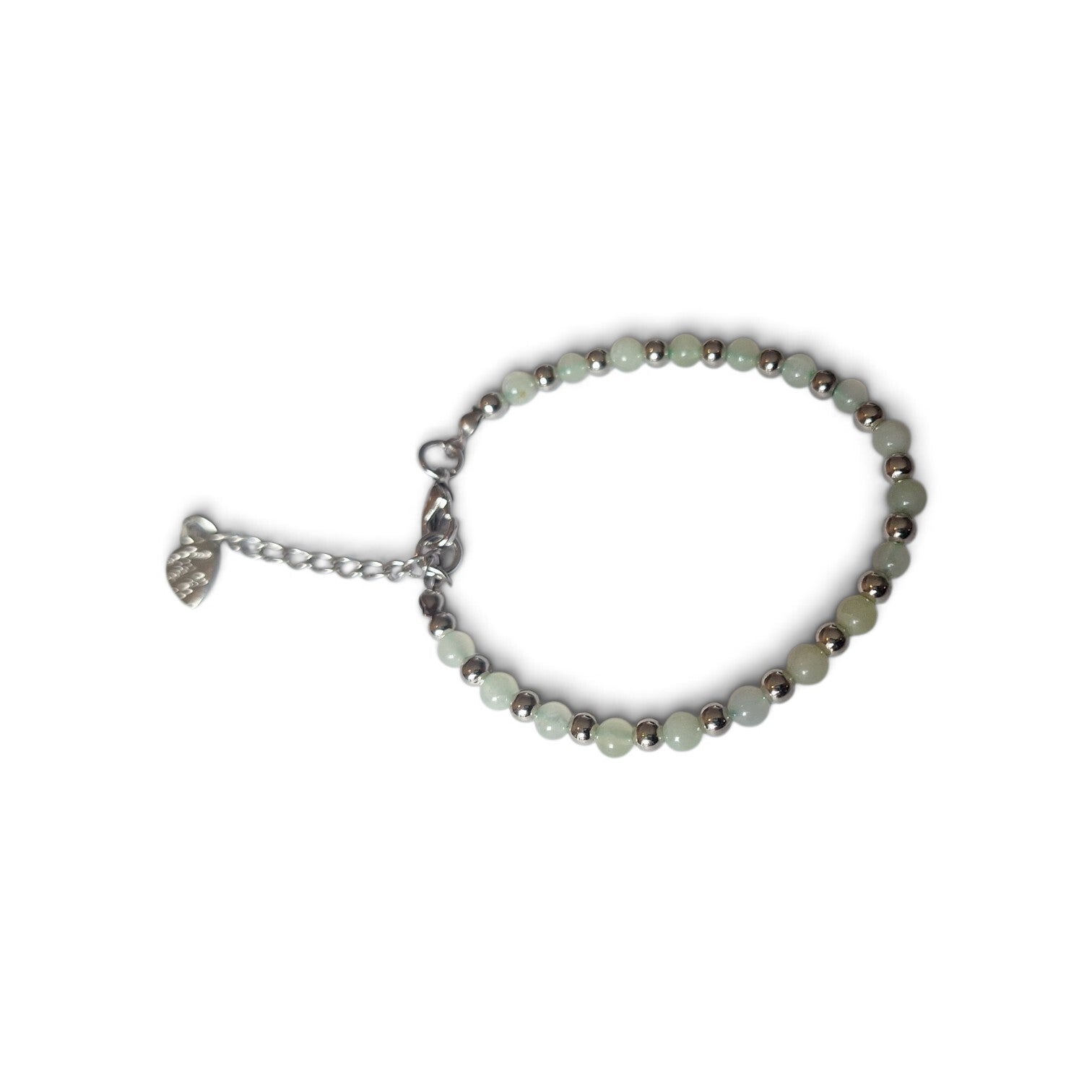 Jade Serpentijn Ibiza love armband
