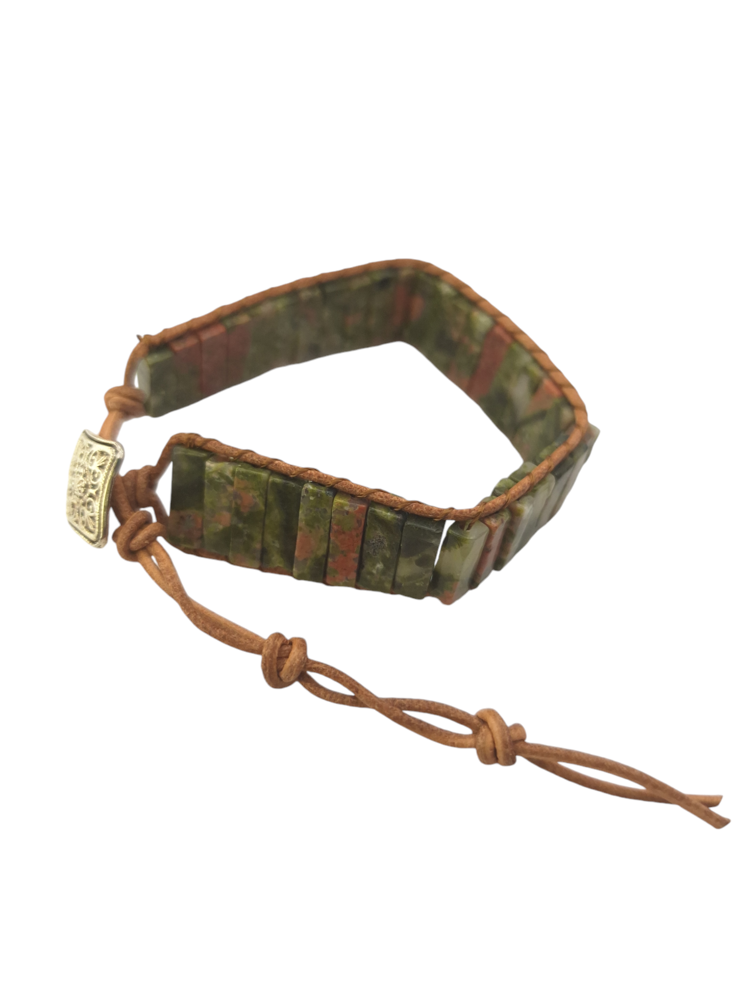 Unakiet leren armband (Gipsy-style)