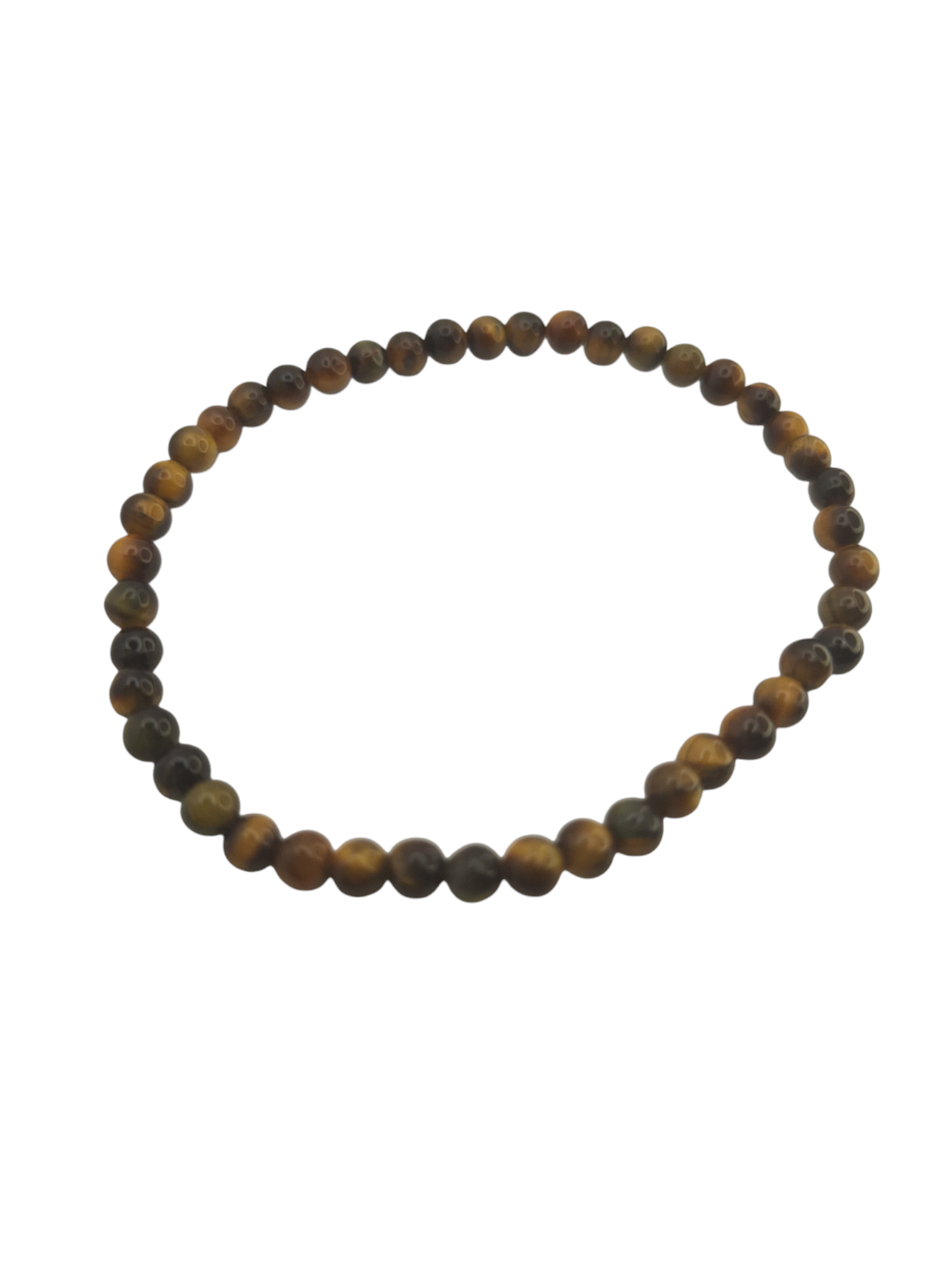 Tijgeroog kralenarmband 4mm