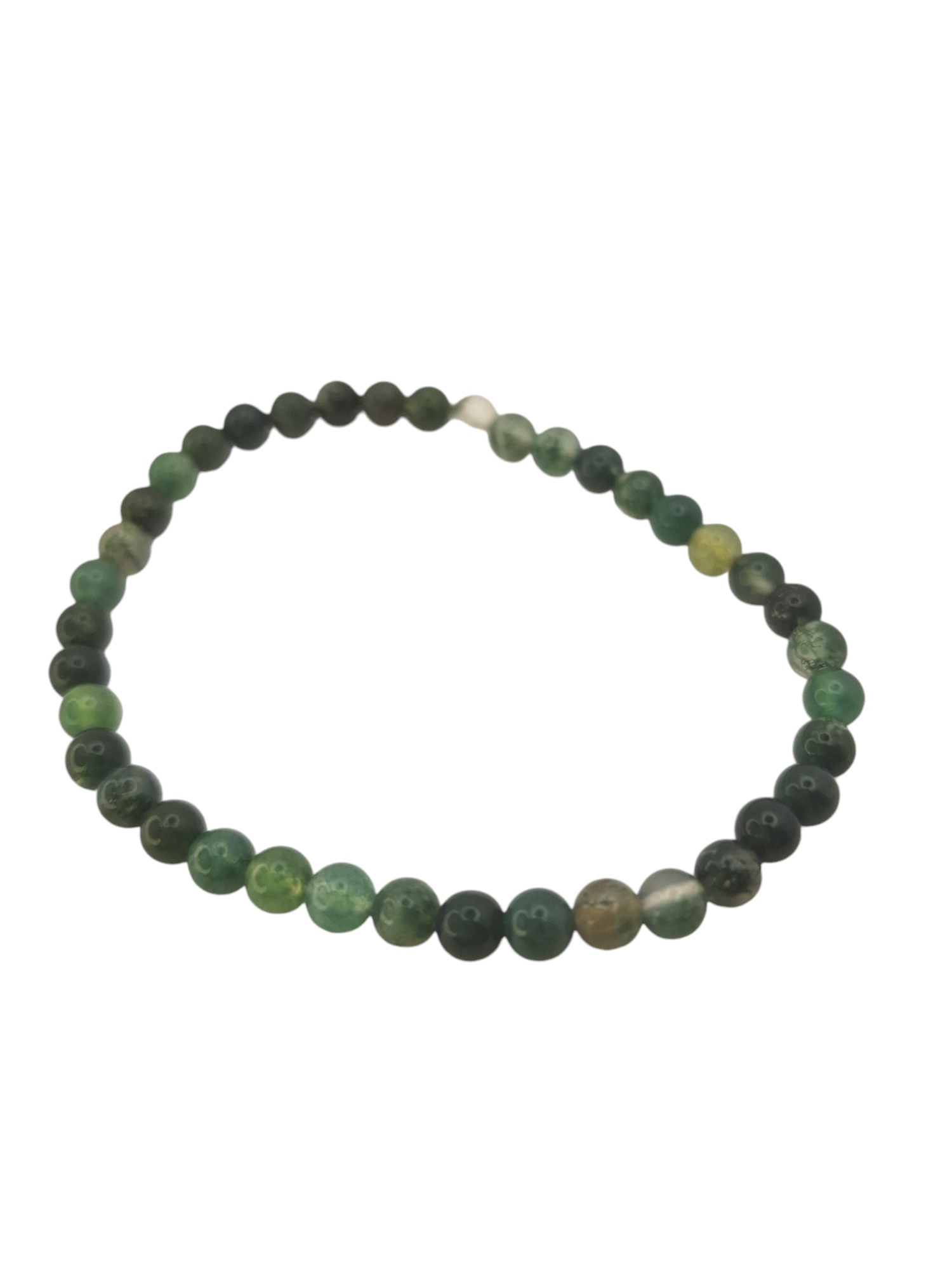 Mosagaat kralenarmband 4mm