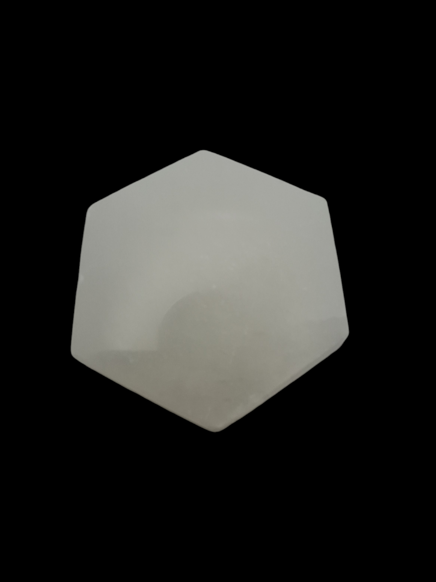 Seleniet oplaadsteen zeskant 6cm