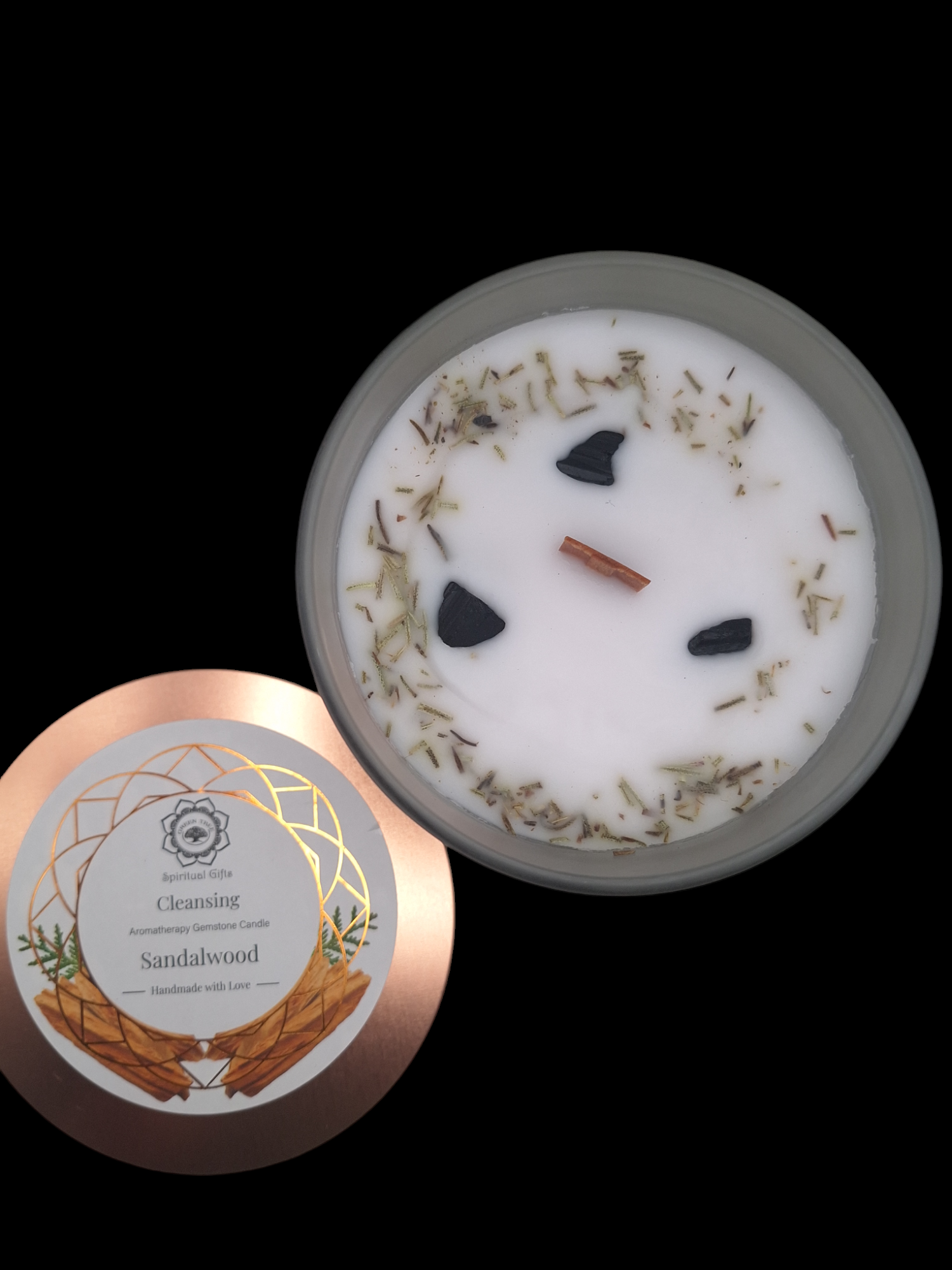 Cleansing Sandelhout kaars 256gr