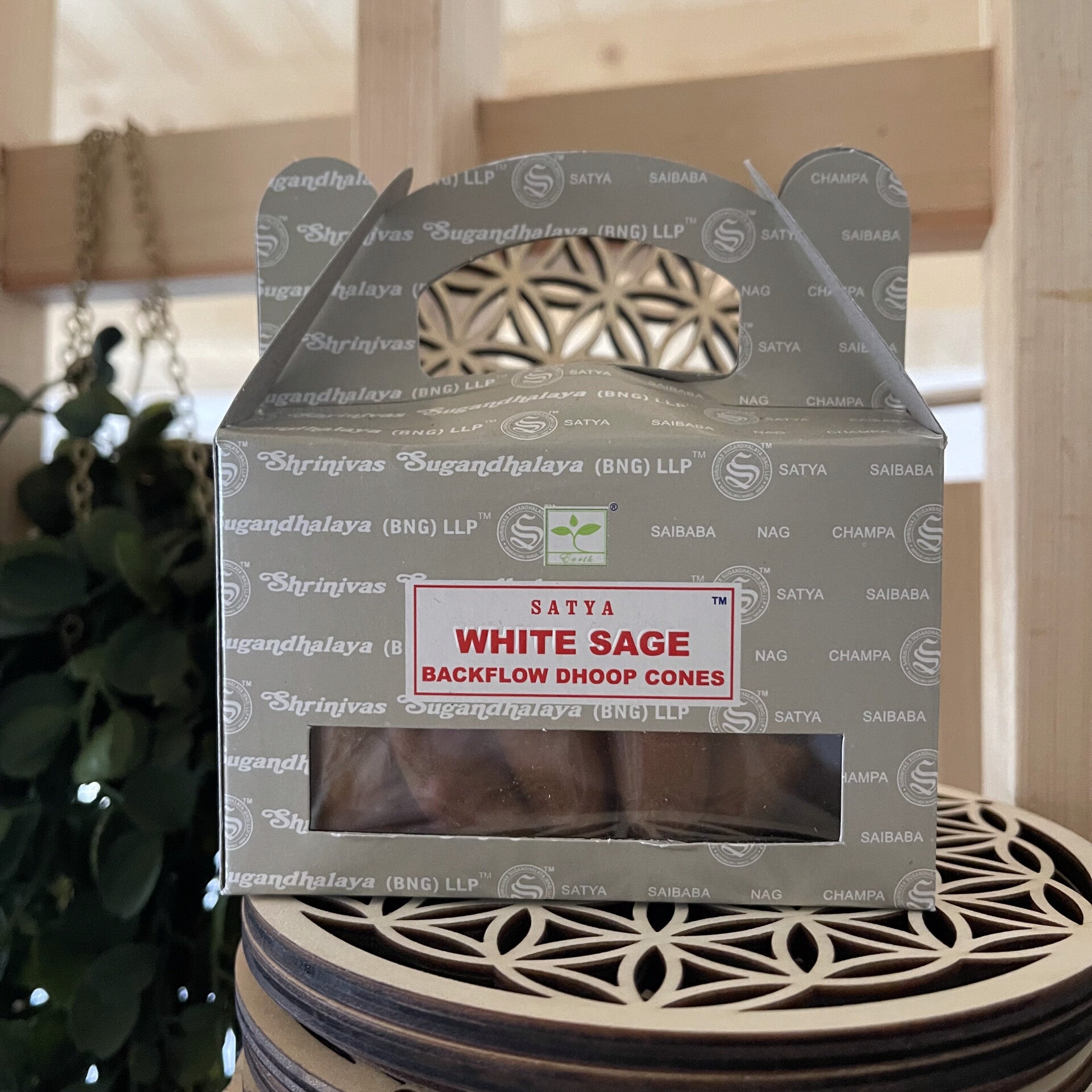 Encens cône Blackflow - Sauge blanche