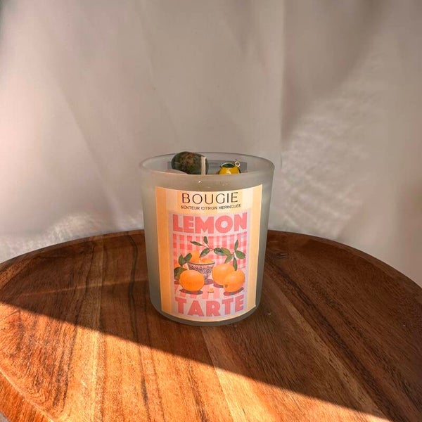 Bougie Joie - citron meringuée