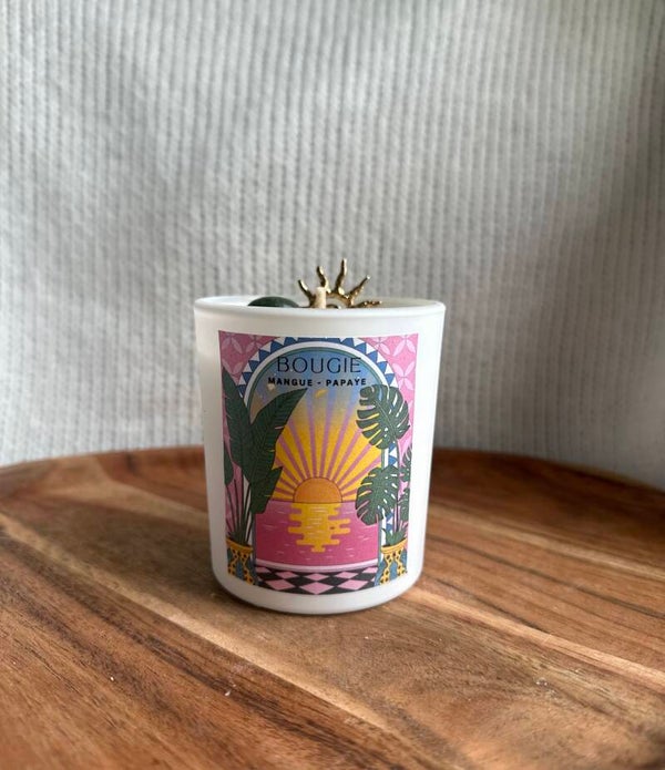Bougie Mangue/Papaye - Besoin d’évasion