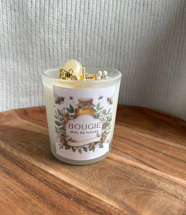 Bougie - Miel de fleurs