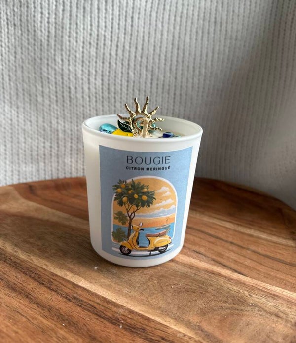 Bougie - Citron Meringué - Road trip en Italie
