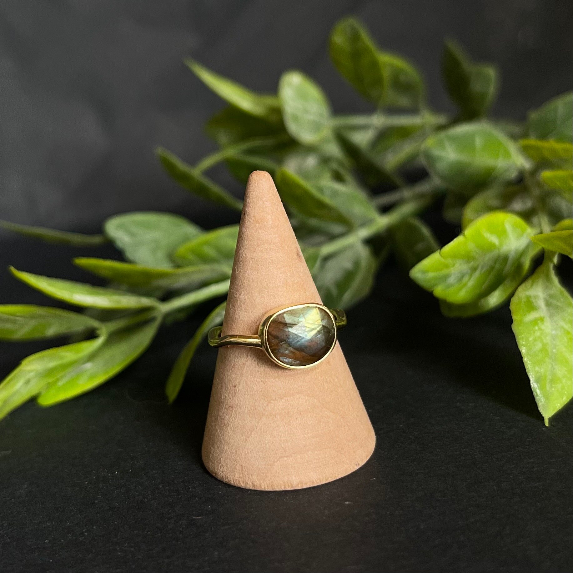 Bague en Labradorite
