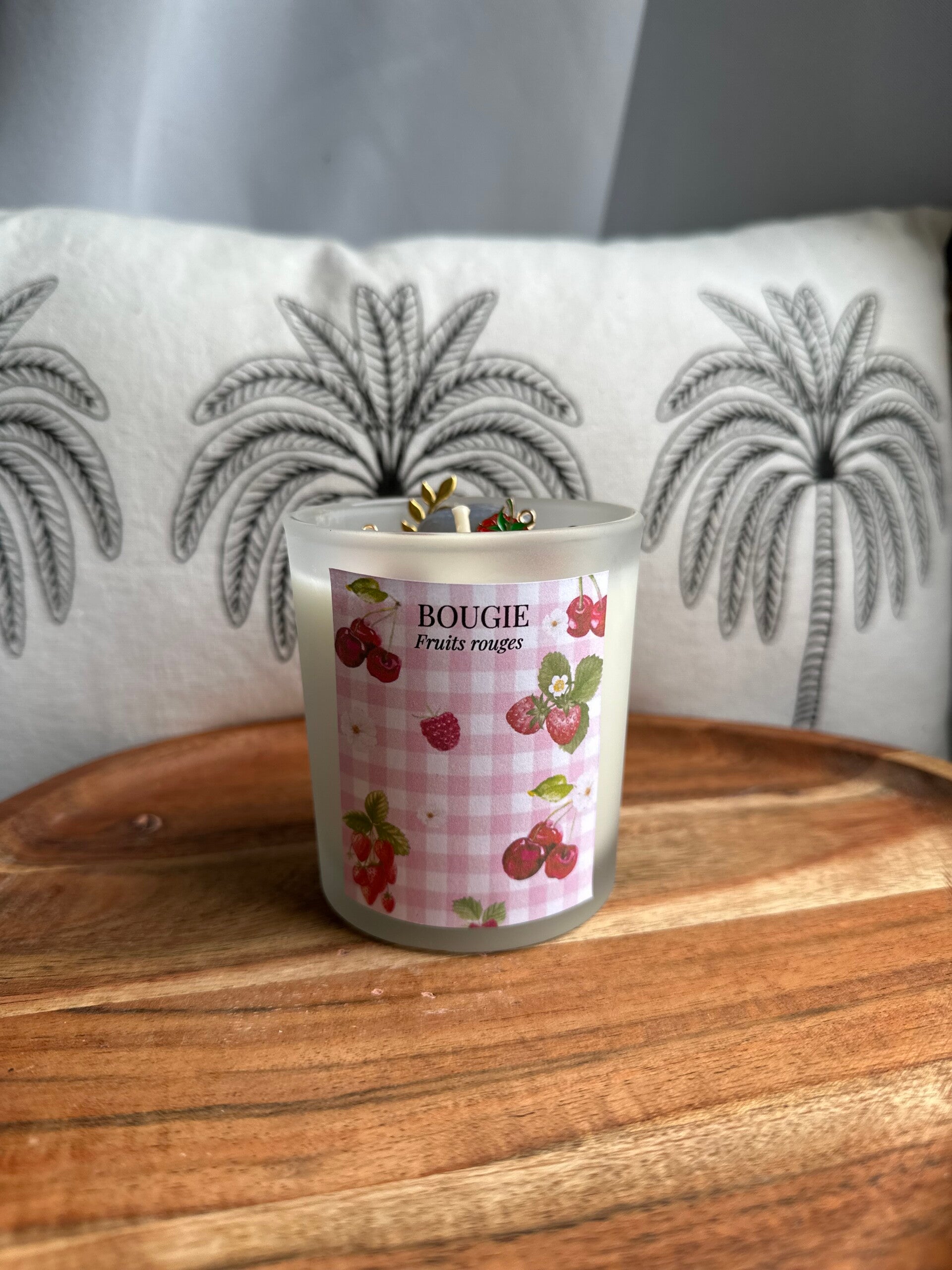 Bougie douceur des fruits rouges