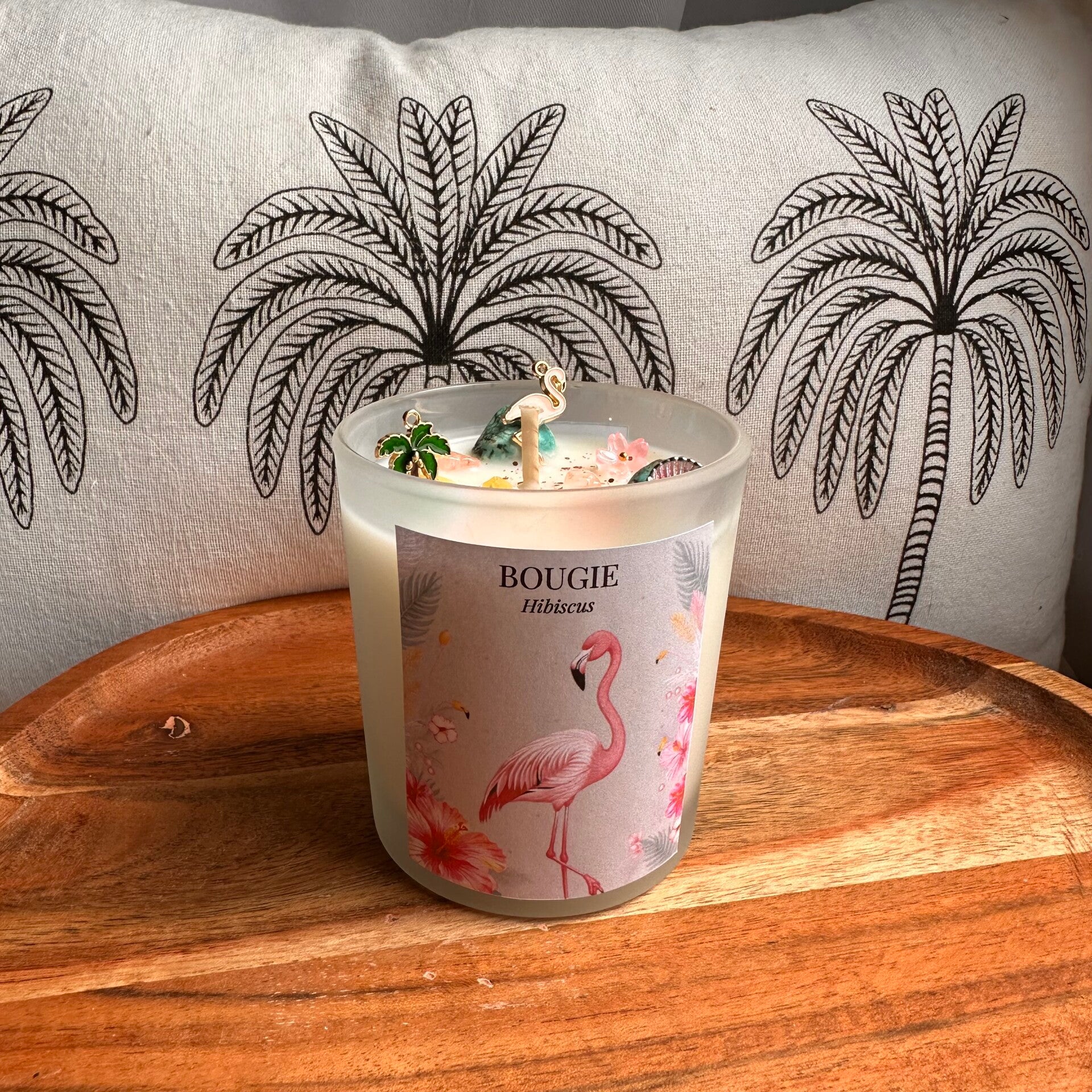 Bougie hibiscus