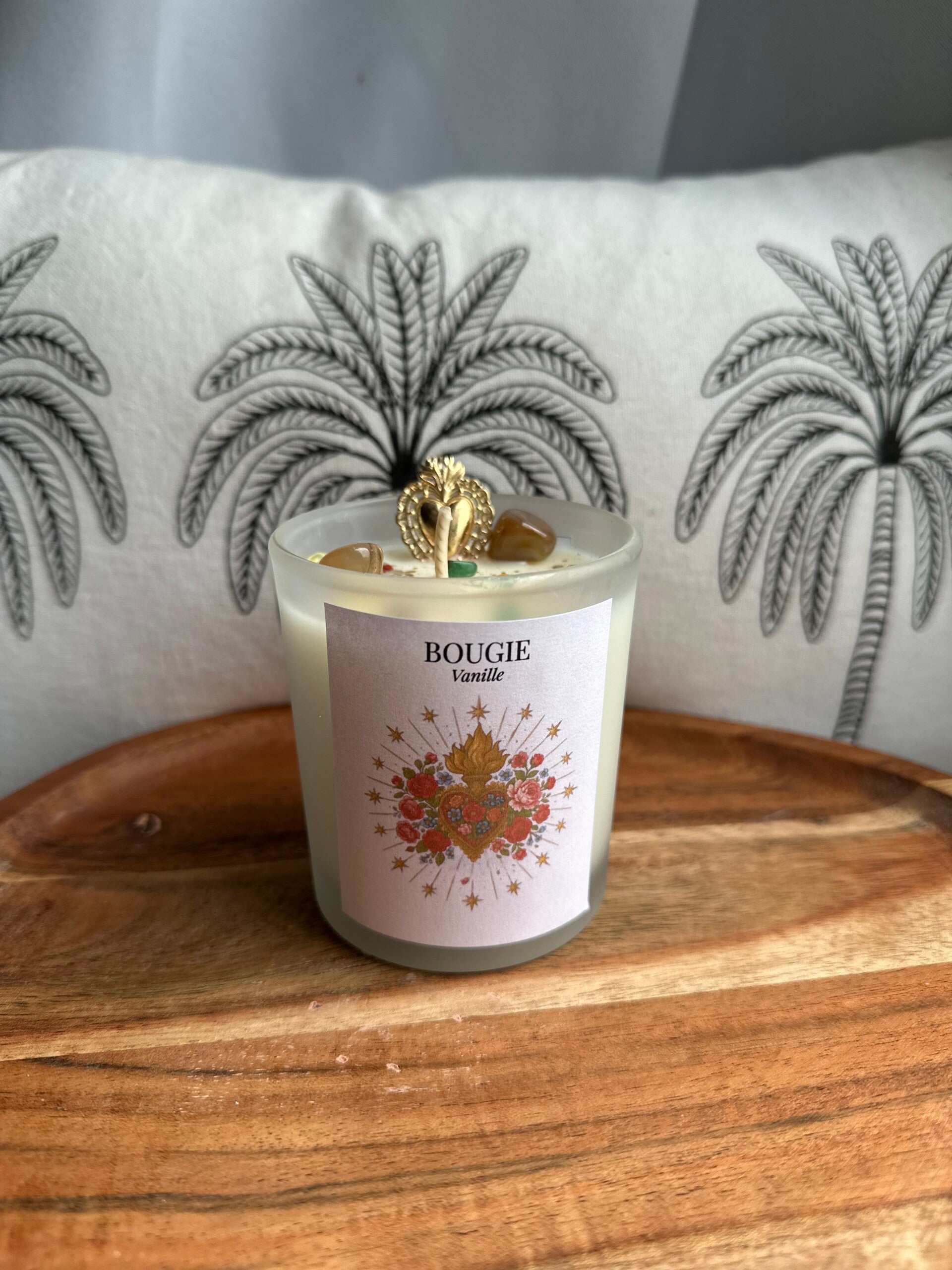 Bougie la clé du cœur