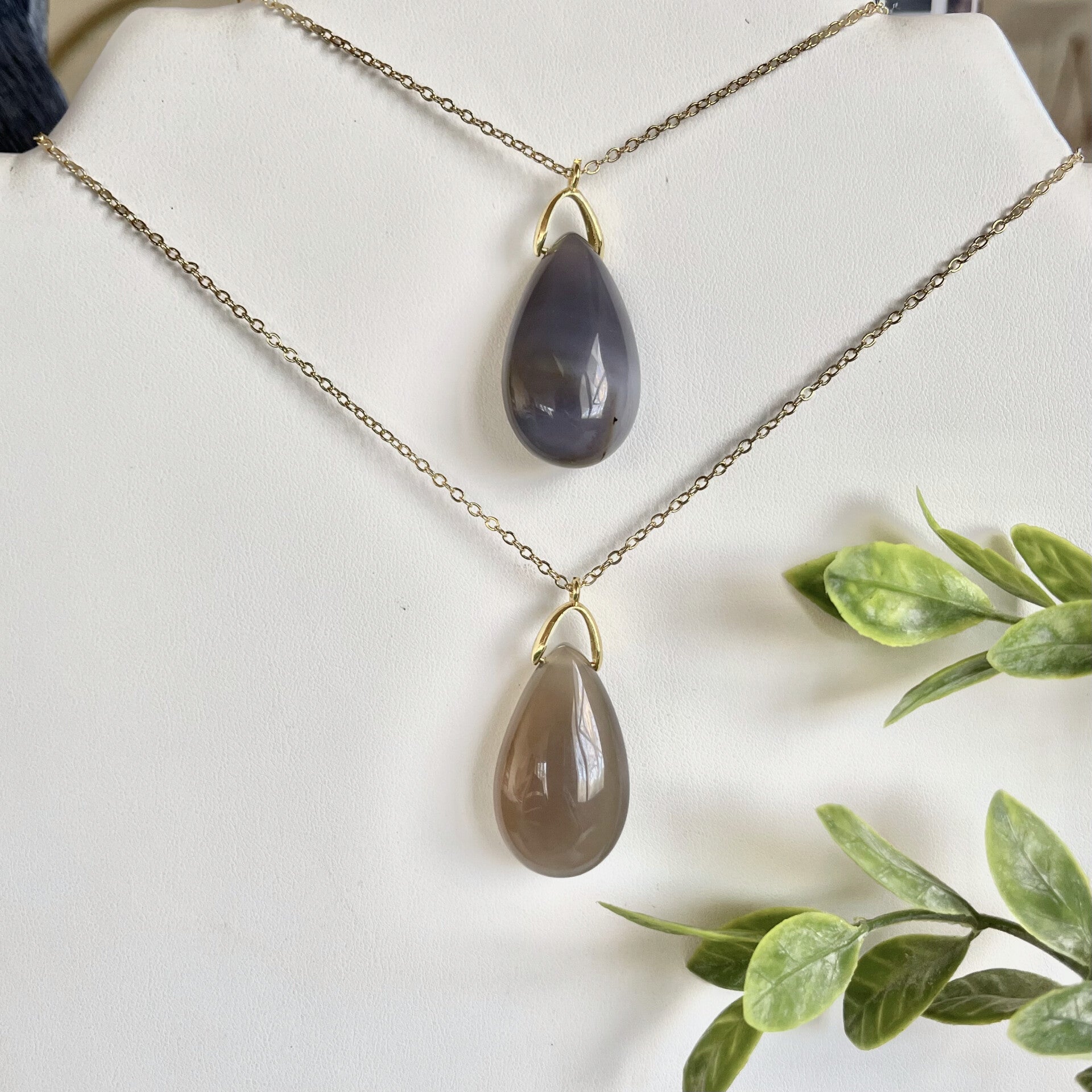 Collier en Agate Botswana