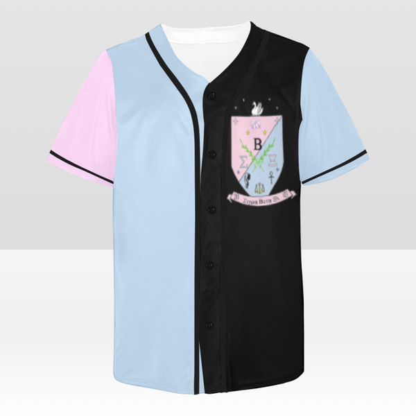 Sigma Beta Xi Sorority, Inc. Custom Button-Up Baseball Jersey  EST. 2003 Edition