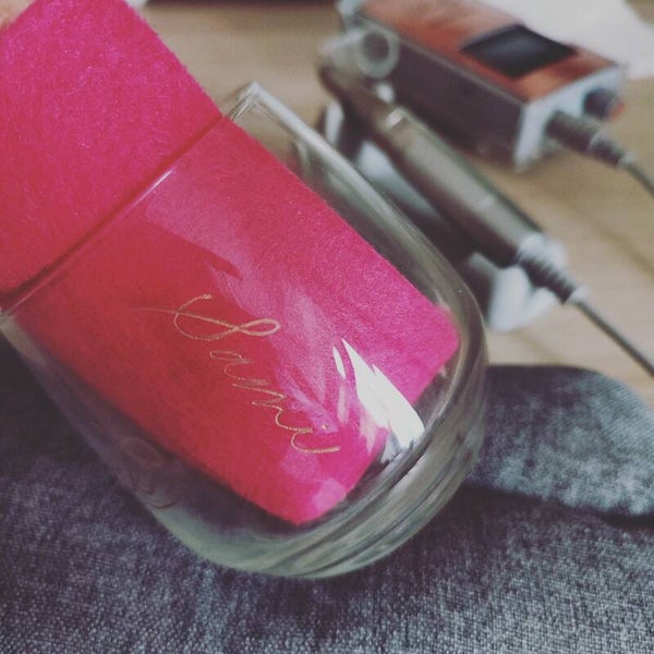 Glas (handgegraveerd)