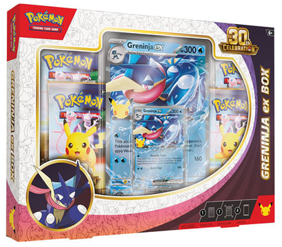 Pokémon 30th Celebration Greninja ex Box (PRE-ORDER)