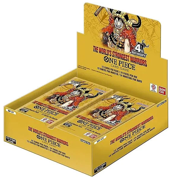 One Piece OP17 The World’s Strongest Warriors Booster Box