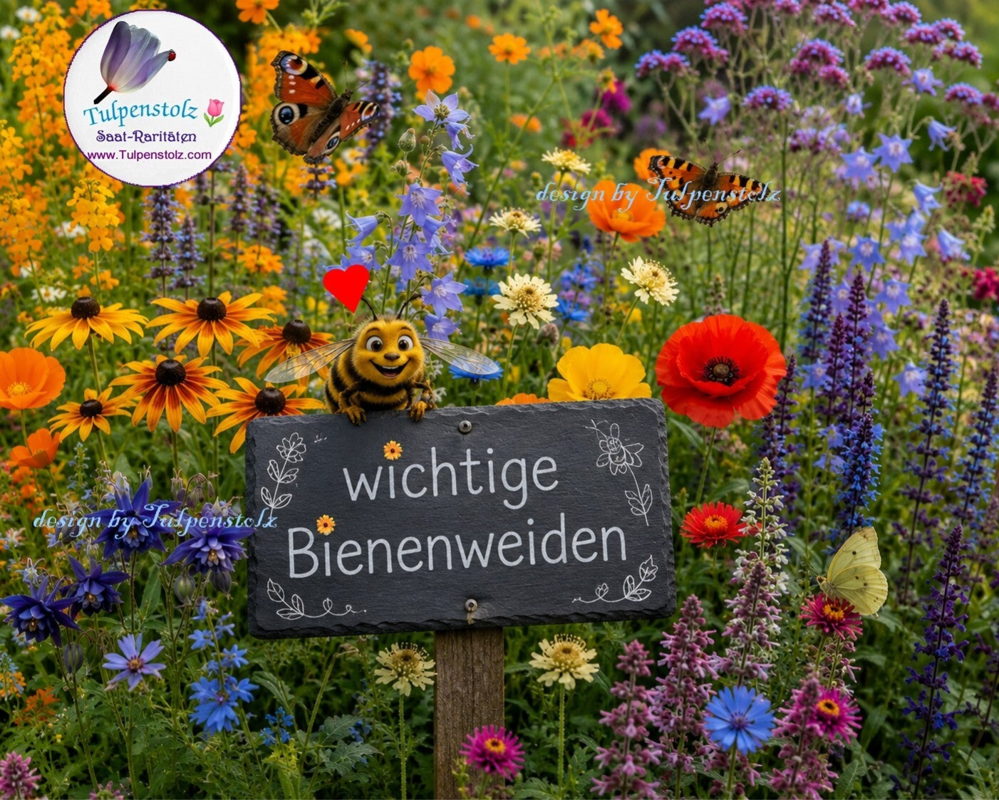Tulpenstolz Bienenweiden Saatgut alte Sorten Stauden Blumen