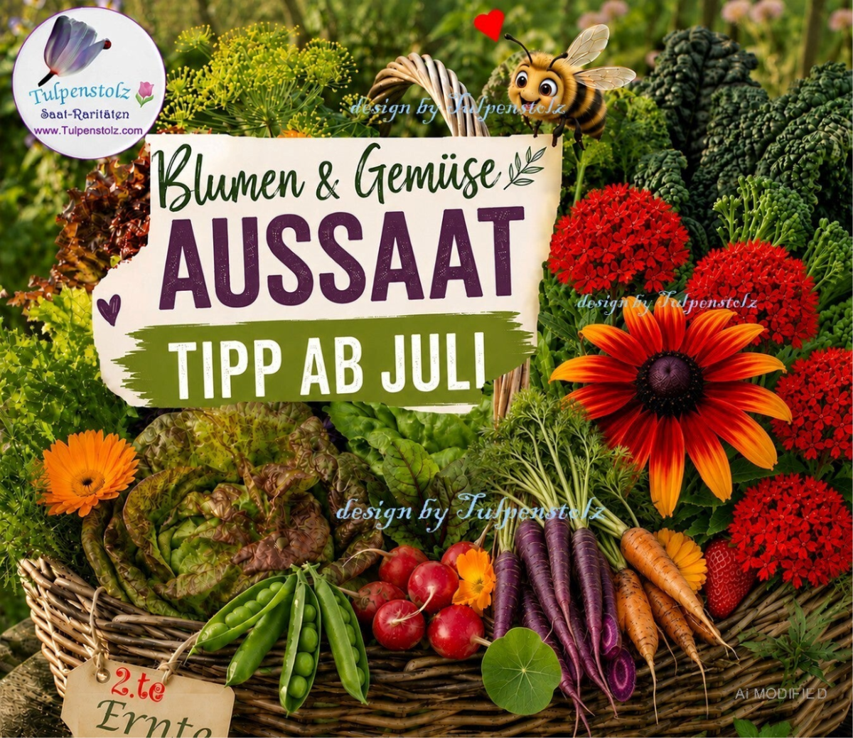 Tulpenstolz Saatraritäten Aussaat ab Juli alte Sorten 