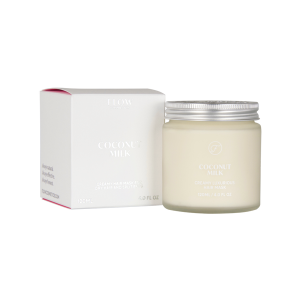 Flow Coconut Milk Mask - Romig Haarmasker & Deep Conditioner