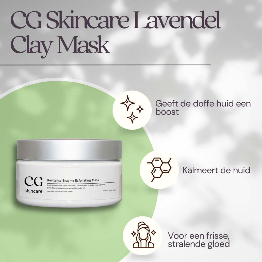 CG Skincare Lavendel Revitalise Clay Mask