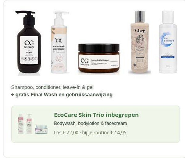Hydrating CG Starterspakket + EcoCare Skin Trio