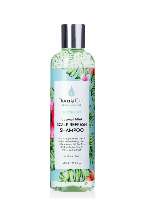 Flora & Curl Coconut Mint Scalp Shampoo