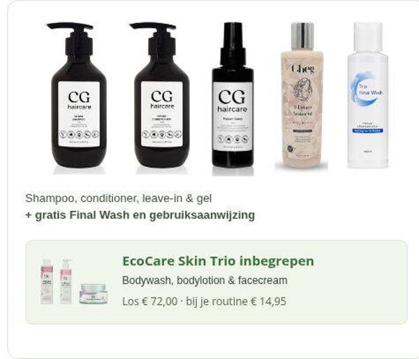 Lightweight CG Starterspakket + EcoCare Skin Trio