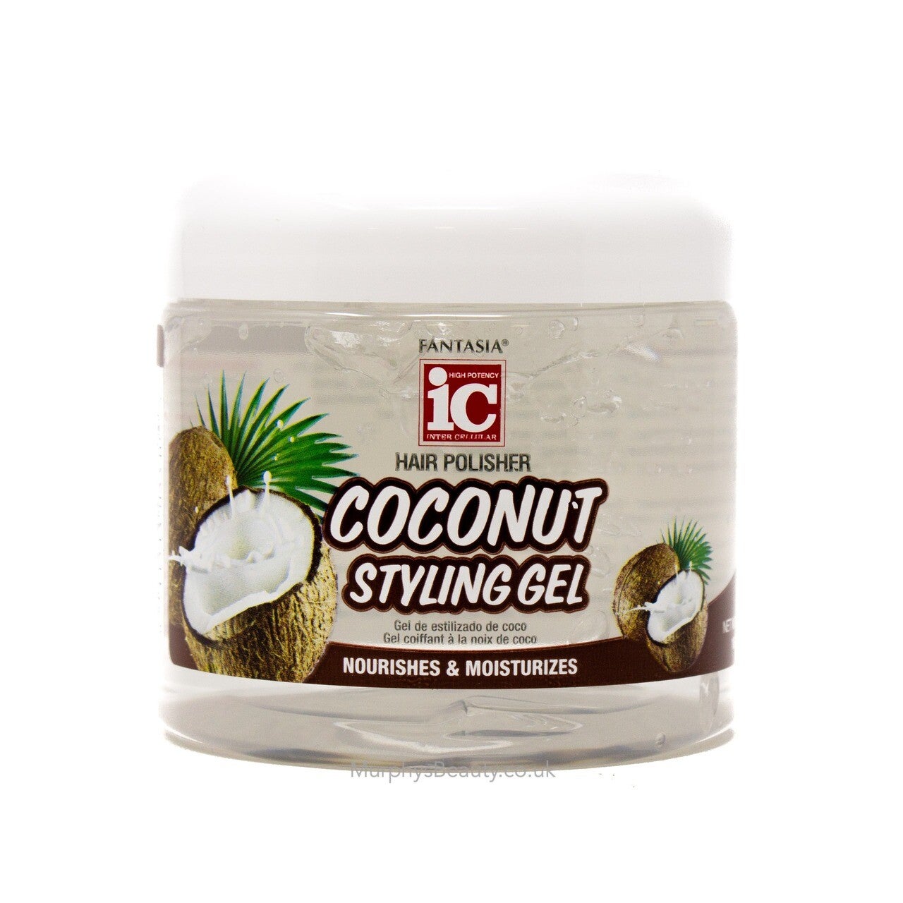 Fantasia IC Hair Polisher Coconut Styling Gel