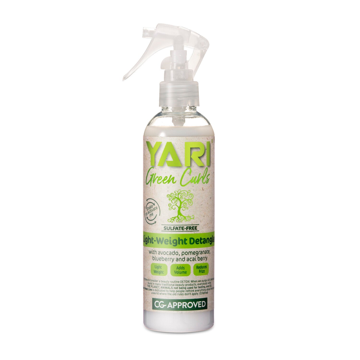 Yari Green Curls light-weight Detangler