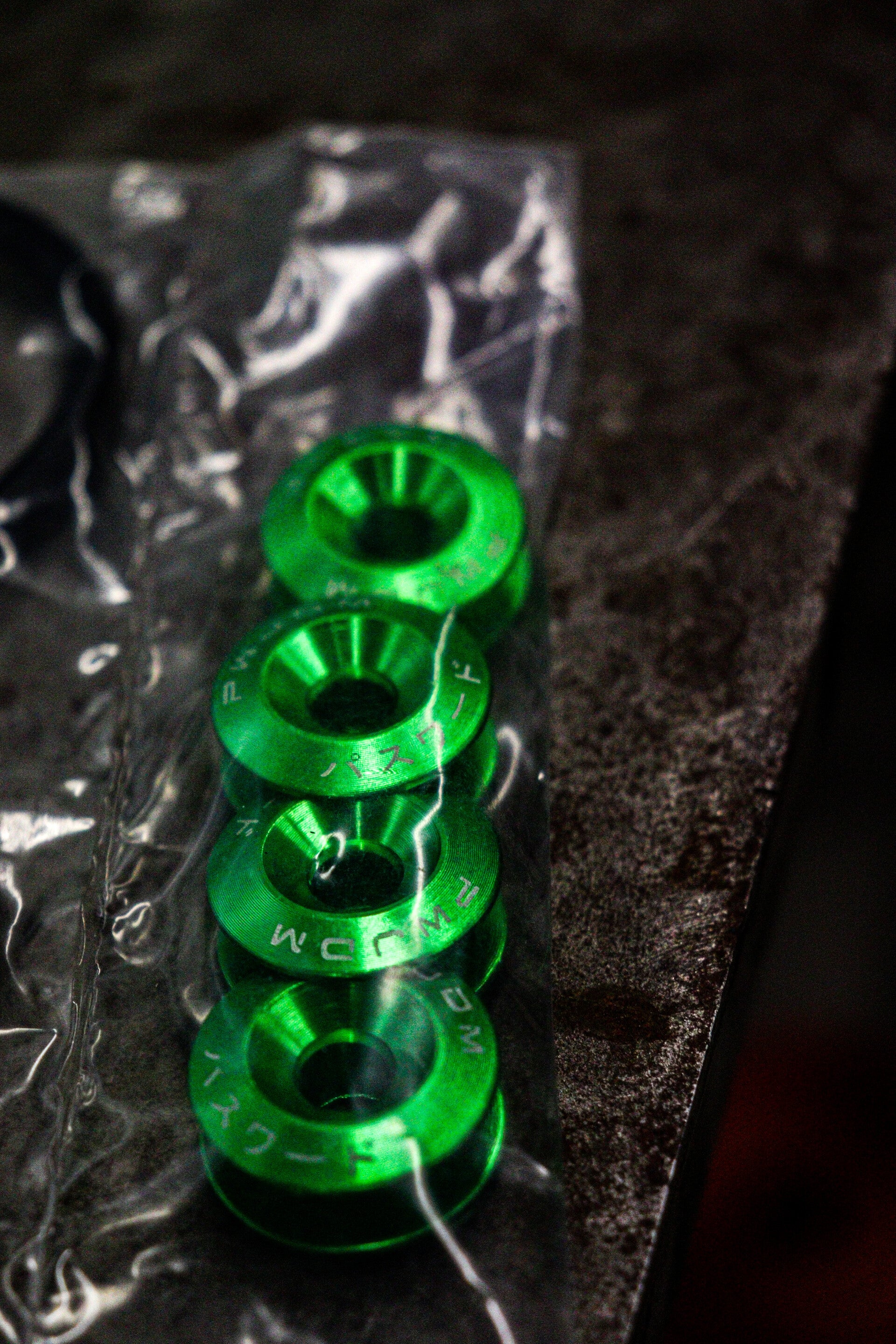 Bumper quick release kit / Groen