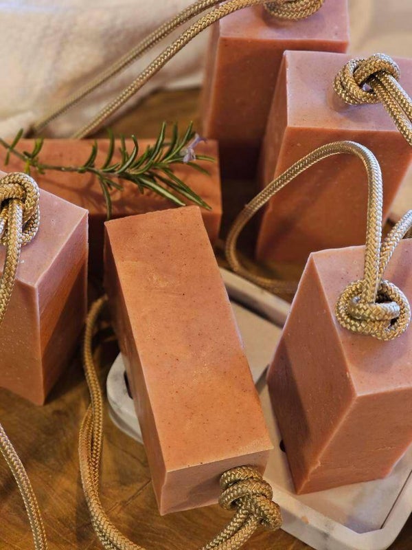 Soap on a rope - Pink Lady