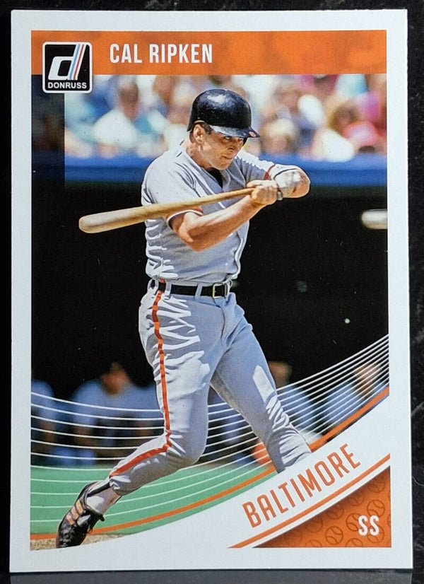 Cal Ripken 2018 Donruss #64 Baltimore Orioles Hall of fam