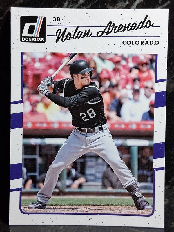 Nolan Arenado #89 2017 Donruss Colorado Rockies