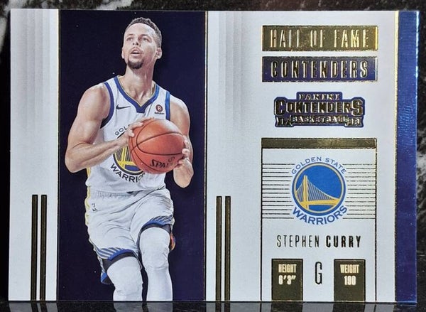 Stephen Curry 2017-18 Panini Hall of Fame Contenders Insert #7