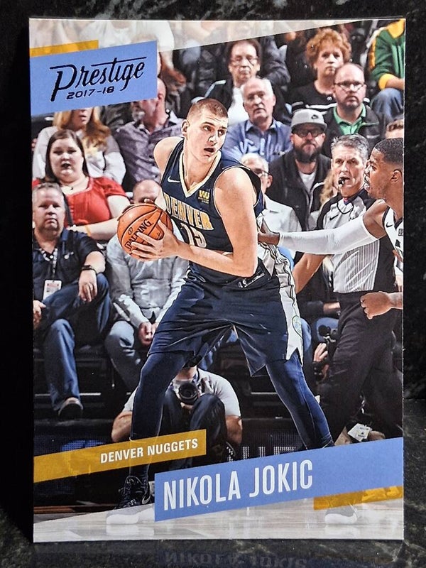 Nikola Jokic 2017-18 Panini Prestige Base Card #86 Denver Nuggets