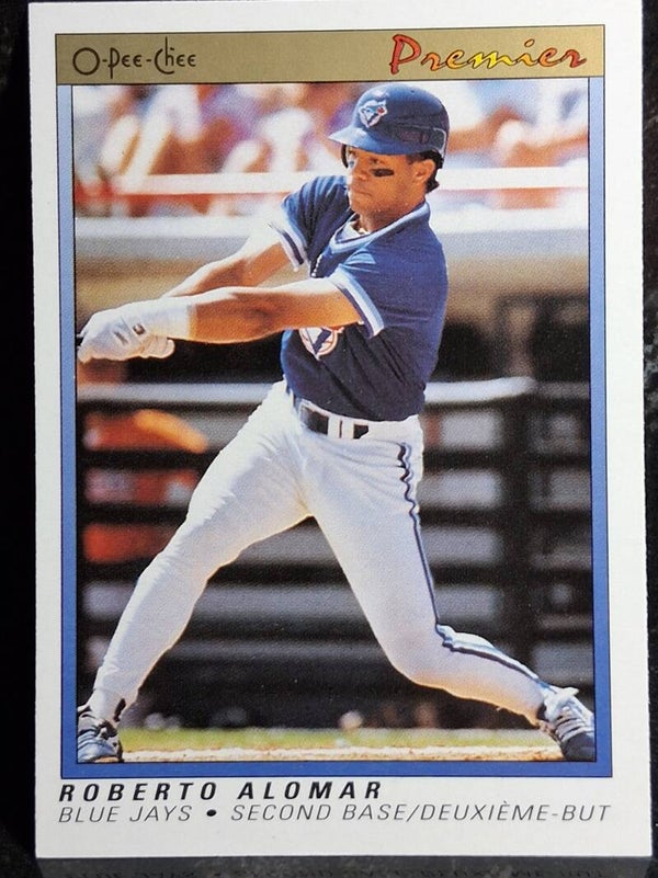 Roberto Alomar 1991 O-Pee-Chee Premier #1 Toronto Blue Jays