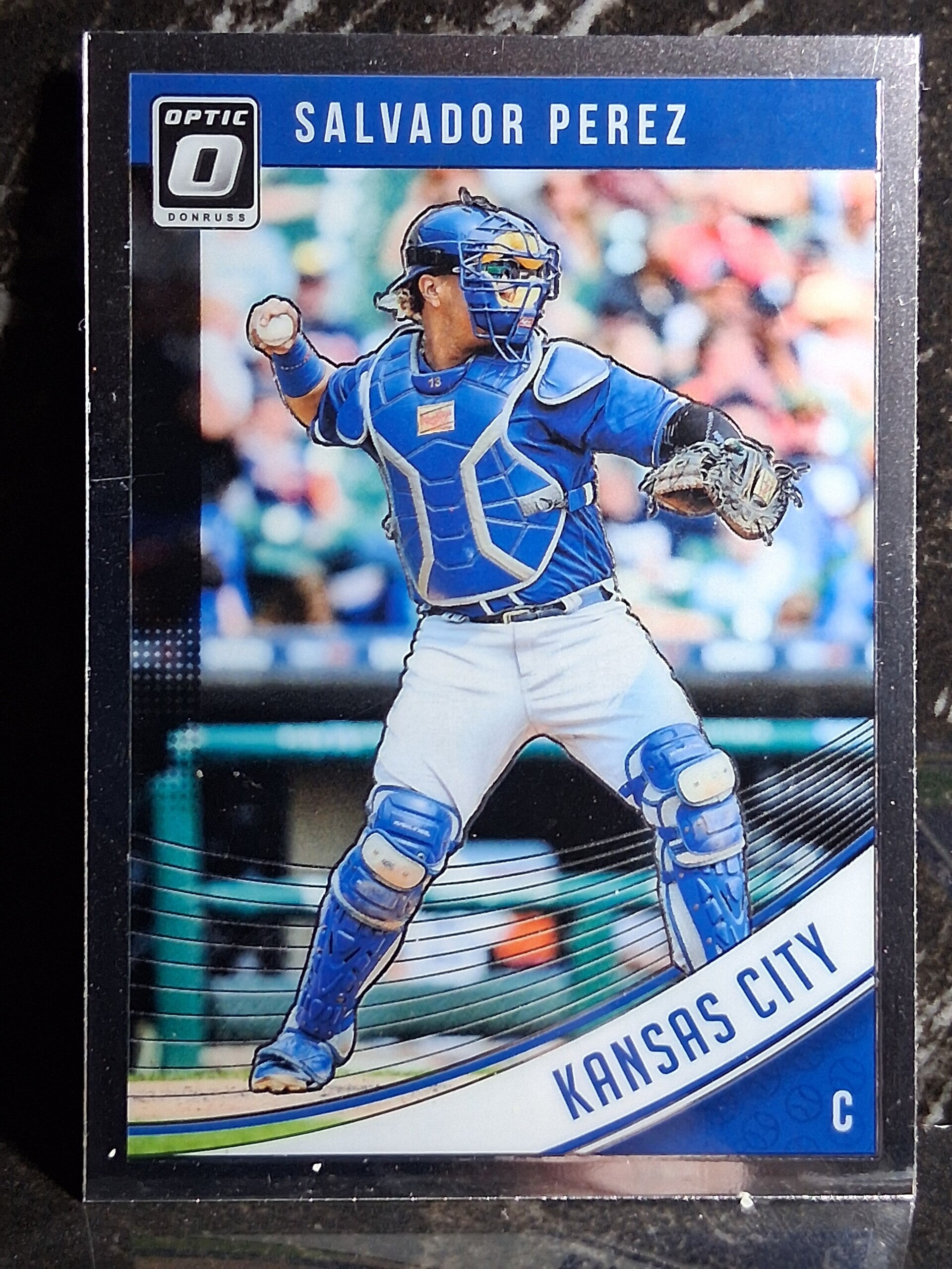 Salvador Perez 2018 Donruss Optic Kansas City Royals #155