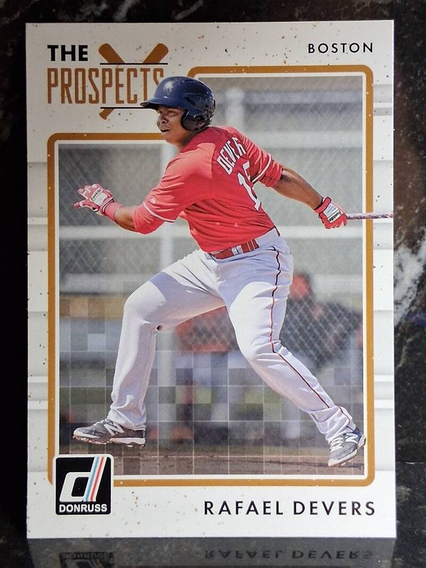 Rafael Devers【RC】2017 Donruss The Prospects #TP-7 - Boston Red Sox