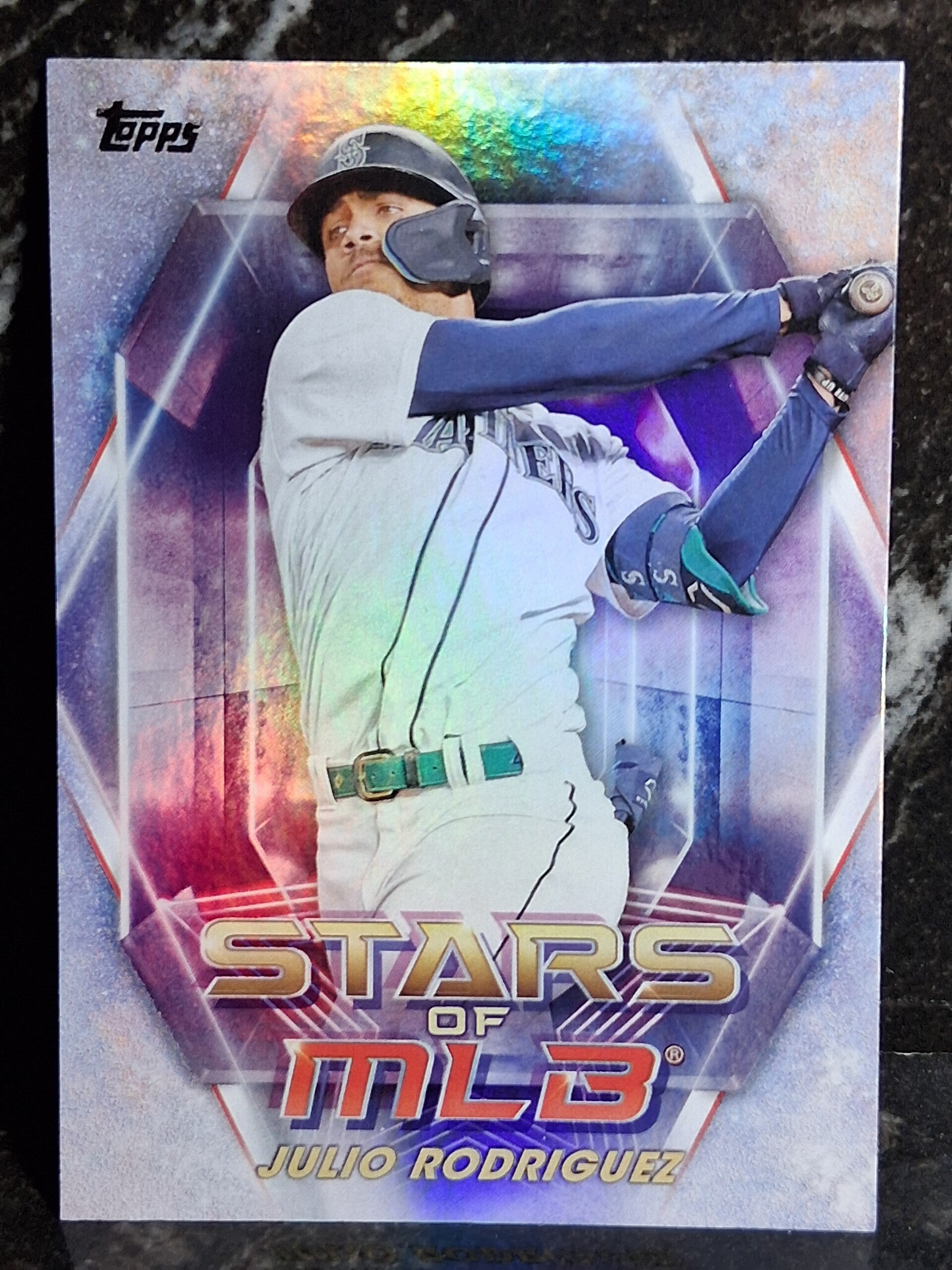Julio Rodriguez 2023 Topps Series 1 Baseball Stars of MLB #SMLB-16 Mariners