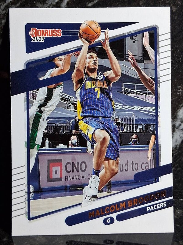 Malcolm Brogdon 2021-22 Donruss #184 Indiana Pacers