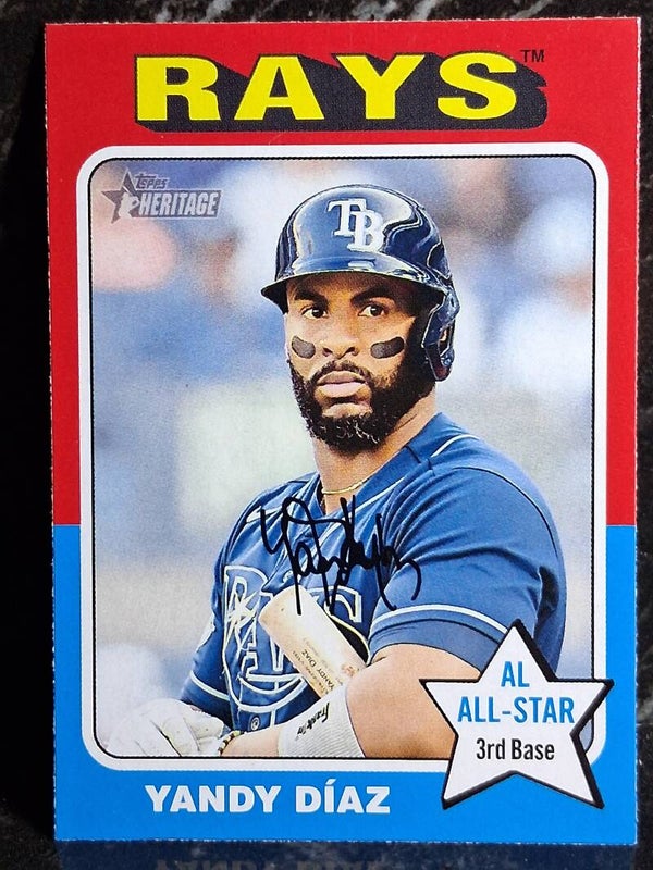 Yandy Diaz 2024 Topps Heritage #230