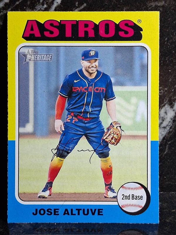 Jose Altuve 2024 Topps Heritage #238