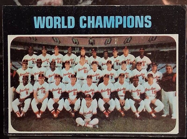 Baltimore Orioles 1971 Topps
