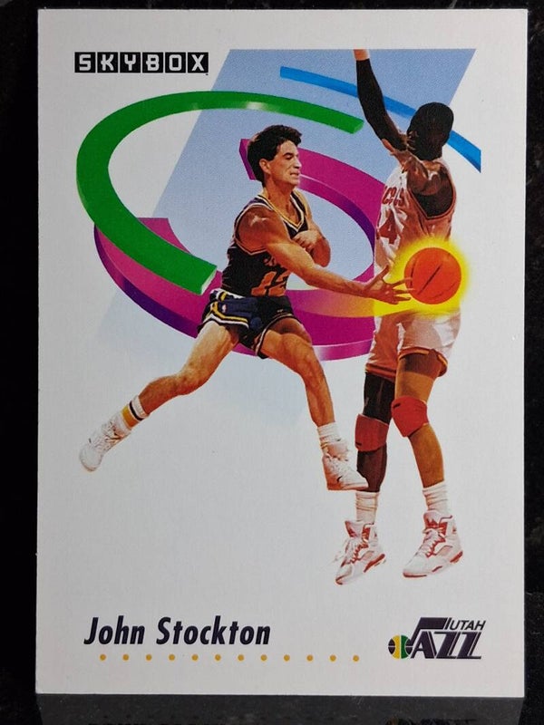 John Stockton #285 1991-92 SkyBox
