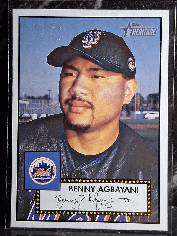 Benny Agbayani 2001 Topps Heritage #349