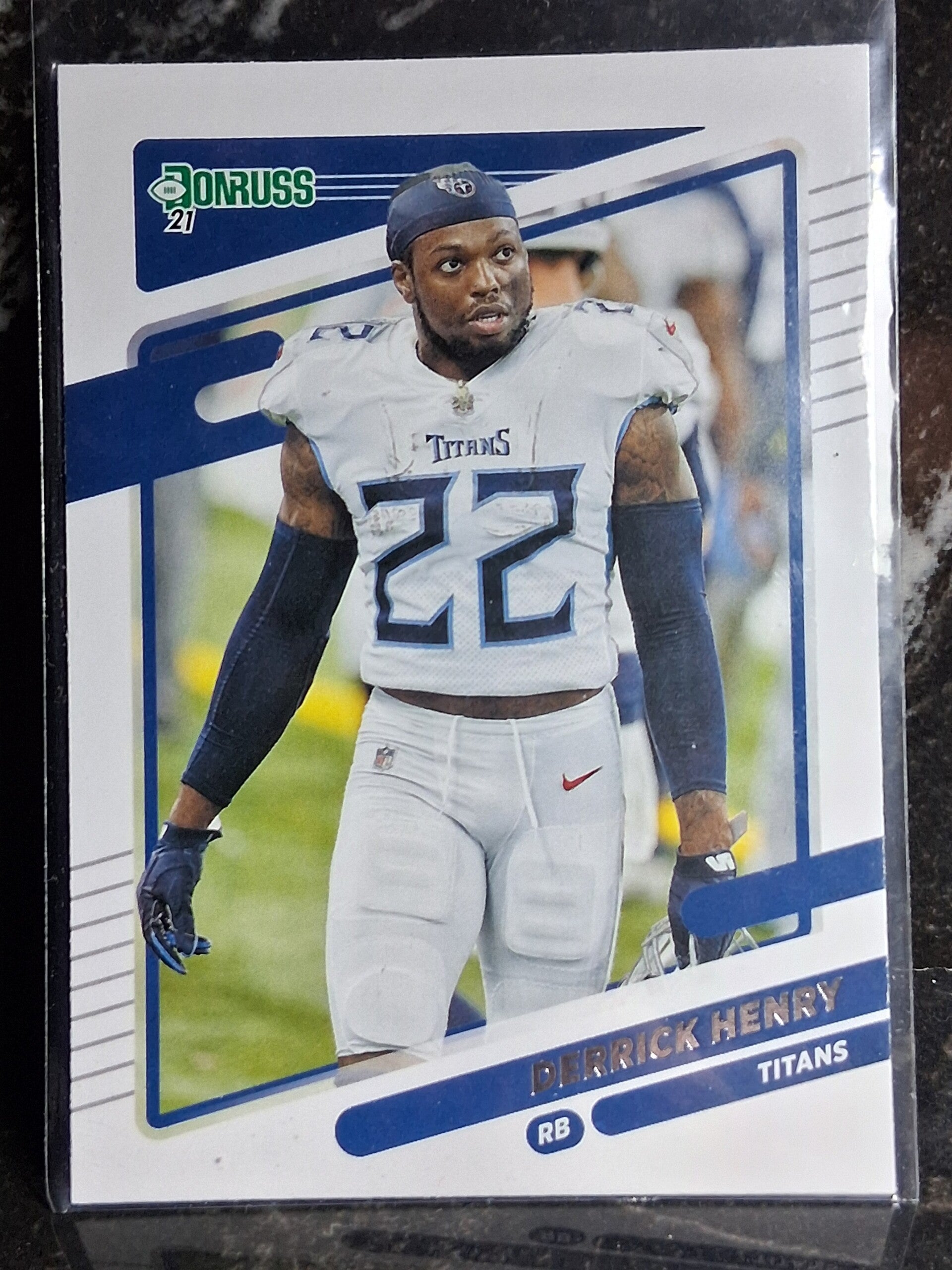 Derrick Henry No Helmet Variation Donruss #14